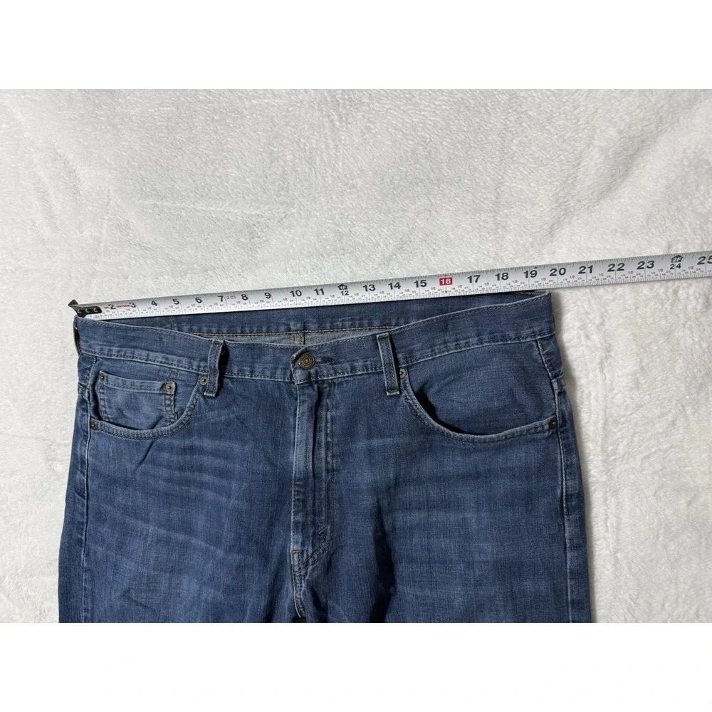 Levis 569 Jeans Mens 39x28 Blue Loose Straight Mid Rise Medium Wash‎